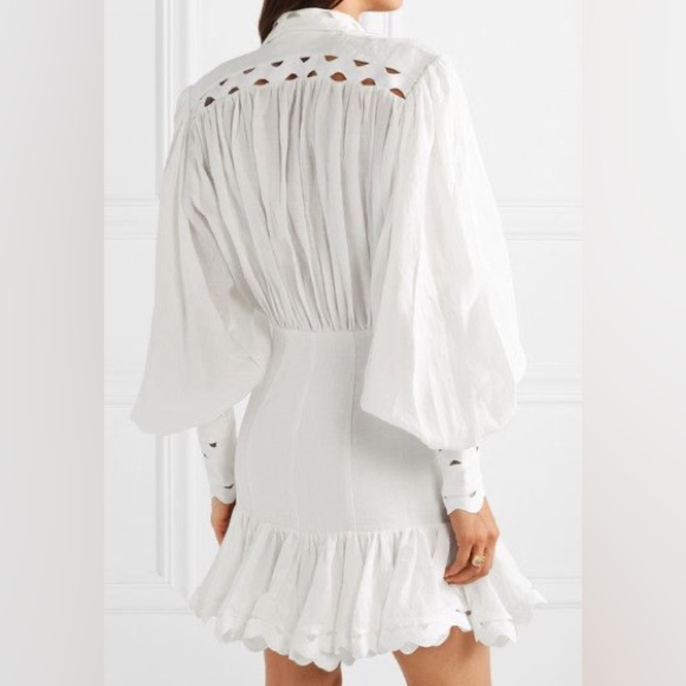 Zimmermann Ninty six wave short dress - Picture 3 of 16